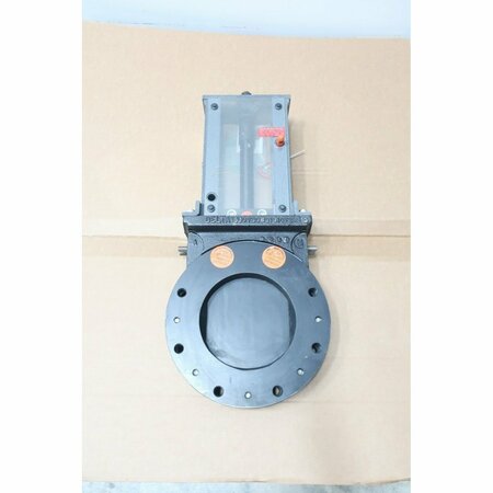 DELTA INDUSTRIAL VALVES 150 STAINLESS FLANGED 8IN KNIFE GATE VALVE 150-08-316-E5/1-HW-P6-F14-F18-F99